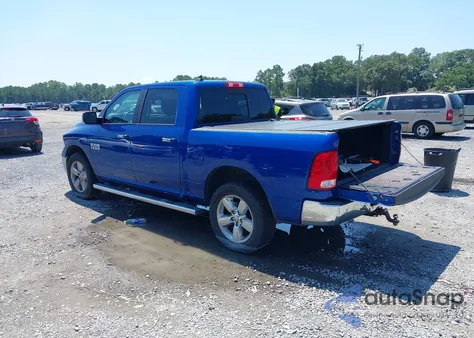 2017 Ram 1500 Slt из США, поврежденный, VIN 1C6RR7LGXHS648466